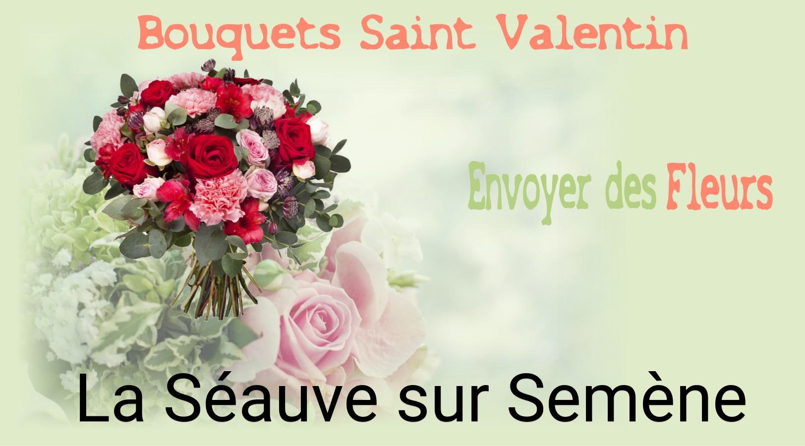 Roses de Saint-Valentin livrées à La Séauve-sur-Semène